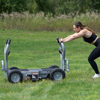 Enhanced Grip<br>with Sled Wheels