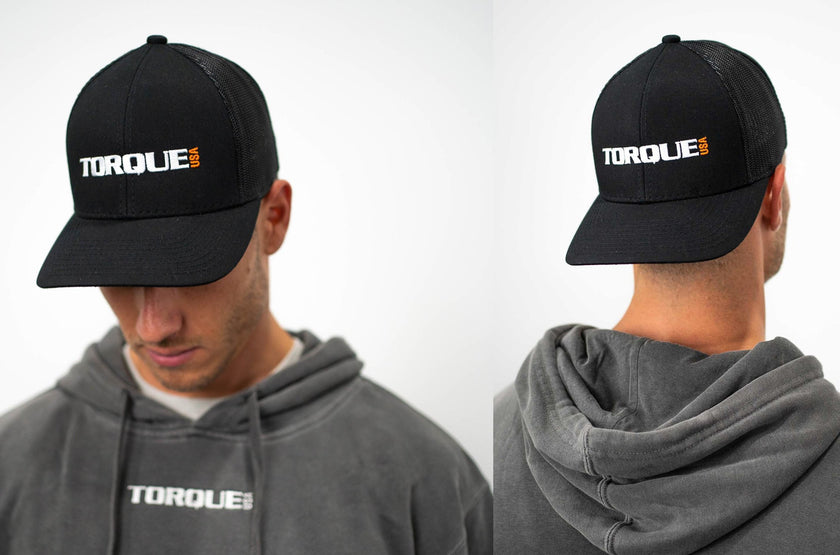 Torque Mesh Back Hat<black>