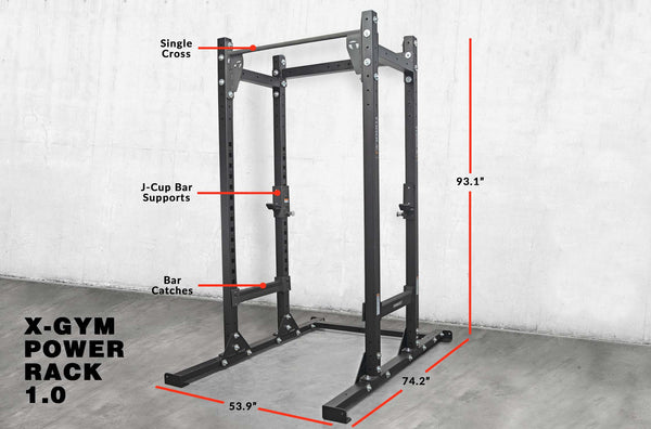 X GYM Power Rack 1.0 Torque Fitness