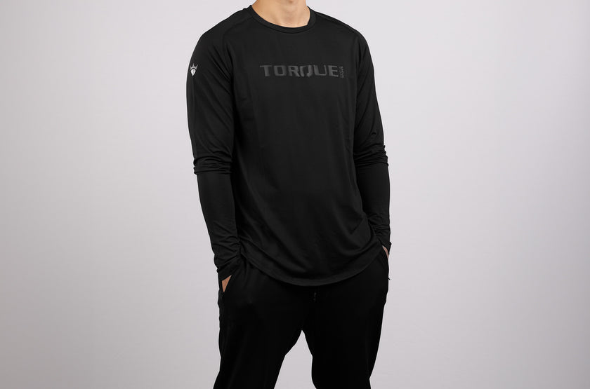 Torque x Royalty - Performance Long Sleeve - Black