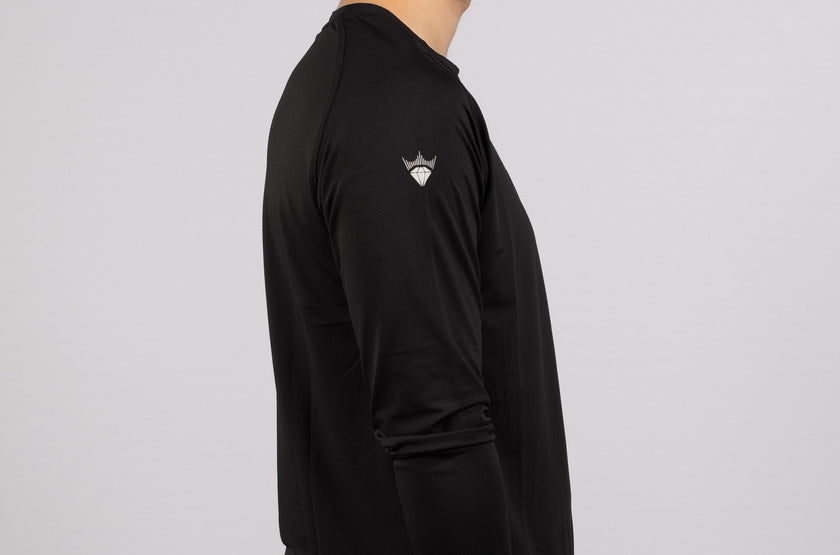 Torque x Royalty - Performance Long Sleeve - Black