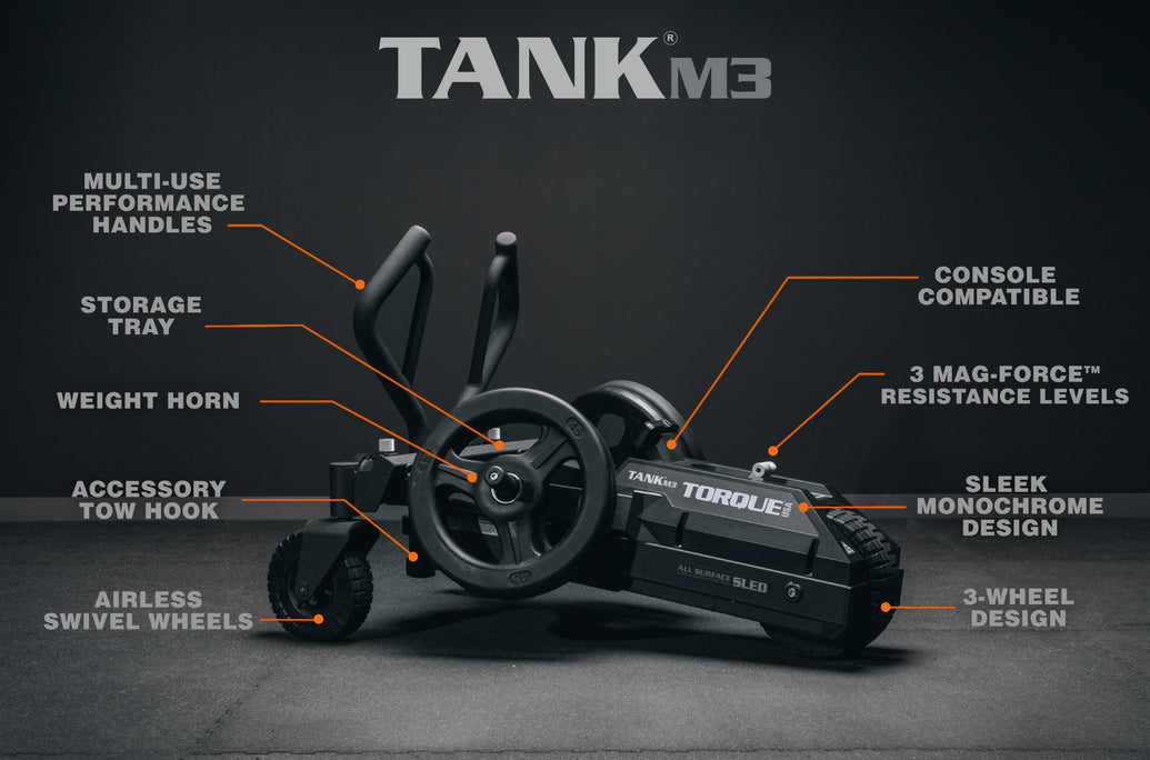 Torque Exercise TANK® M3 | Ultimate Push Sled for Home Gyms & Personal Trainers ...