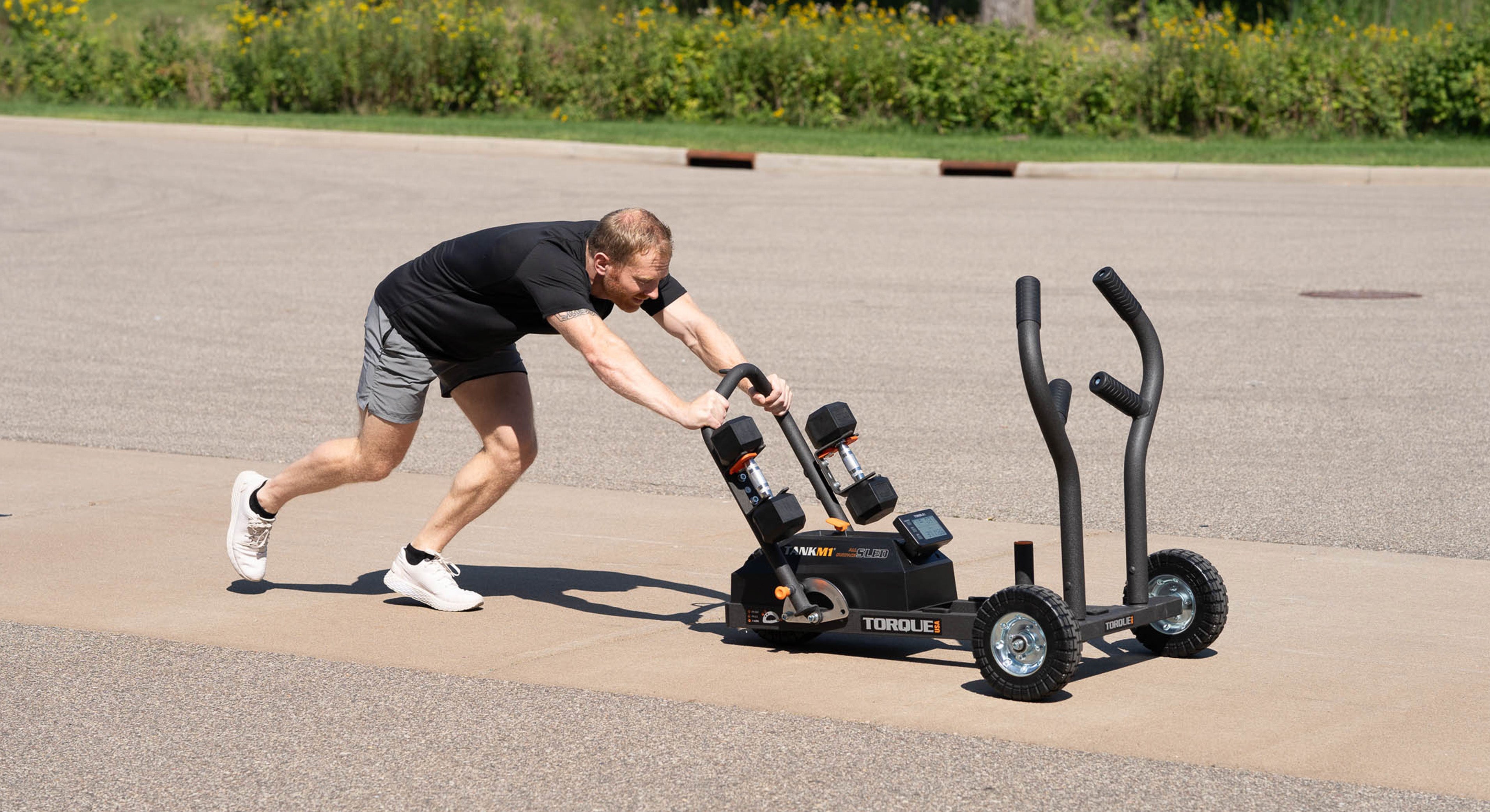 Weight Sled with Wheels Torque Fitness