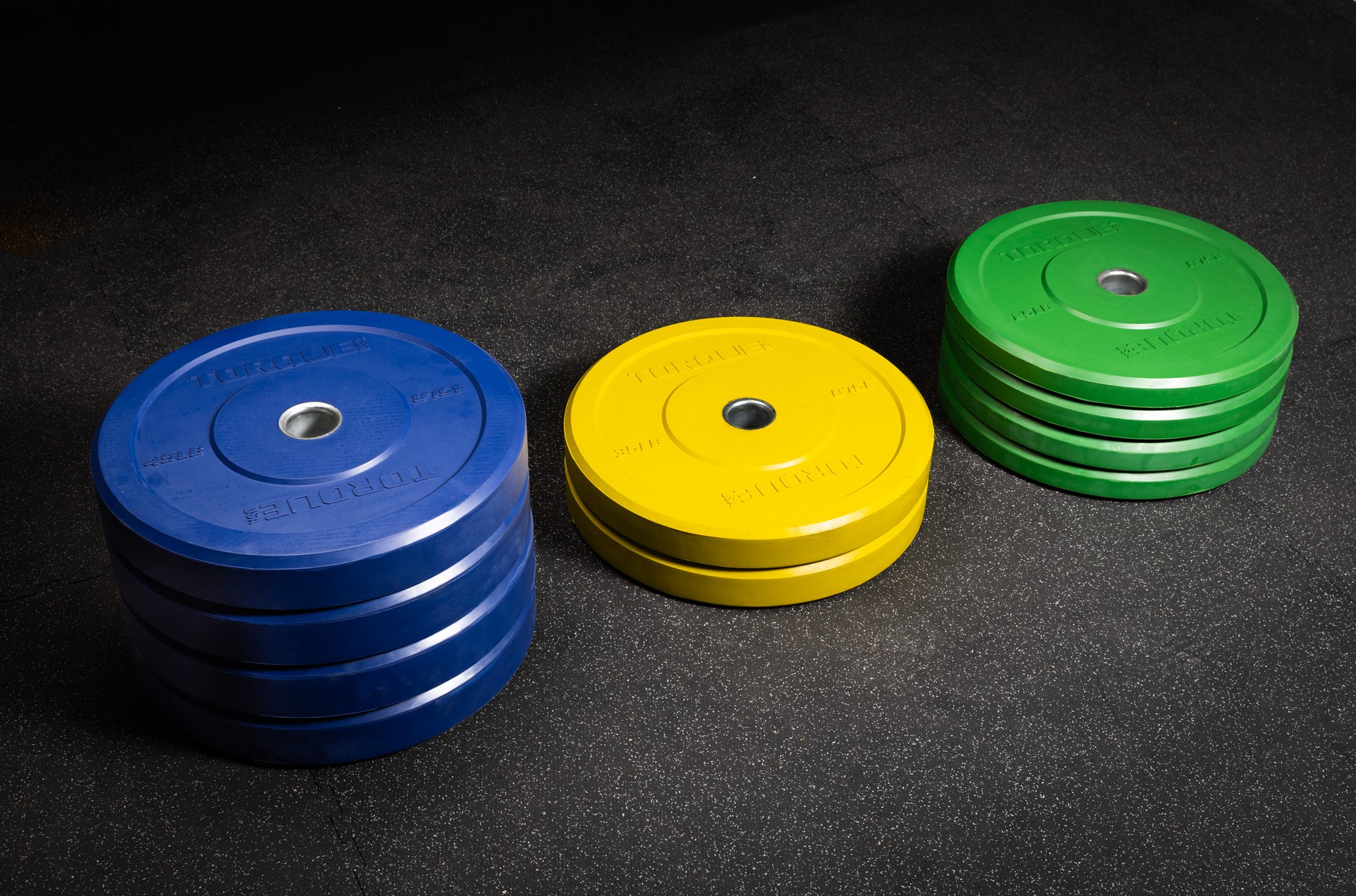 X-GYM Colored Bumper Plate Sets