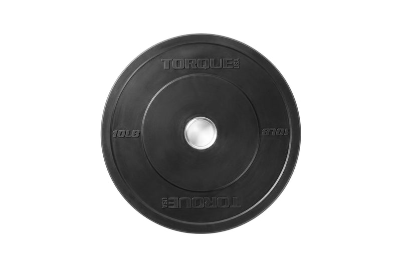 Black Bumper Plates - 10LB