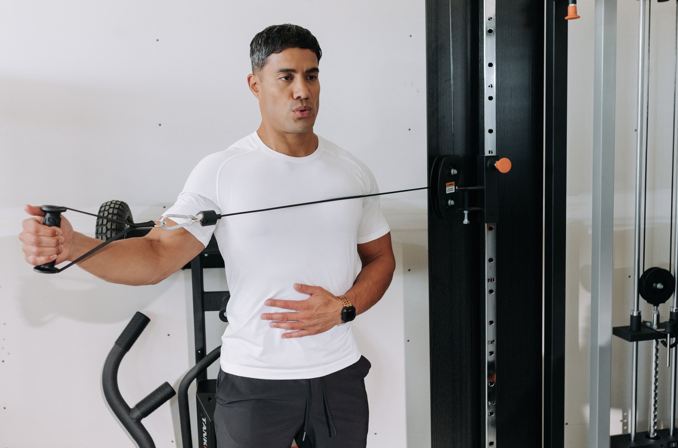 Free-Standing F9 | Space-Saving Fold-Away Cable Trainer for Home
