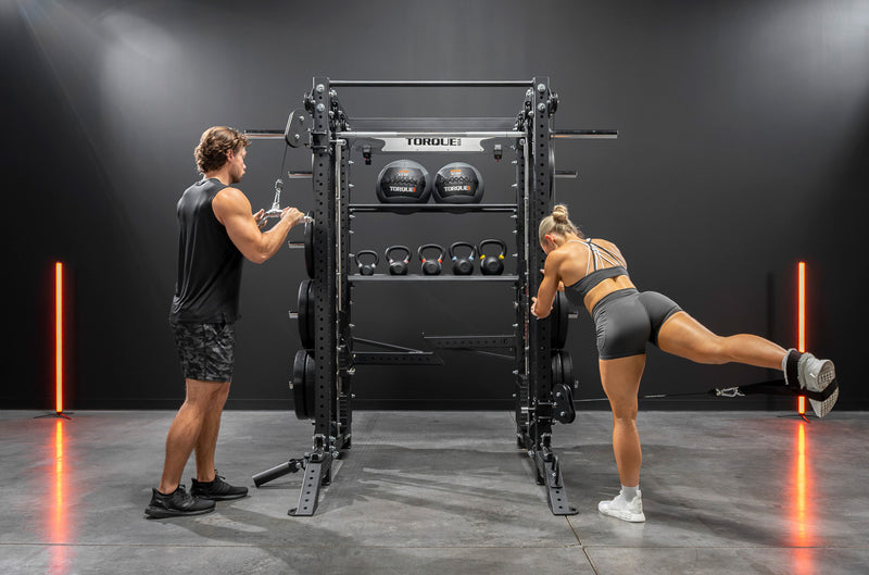 MYON™ X3 Half Rack + Smith + Cable