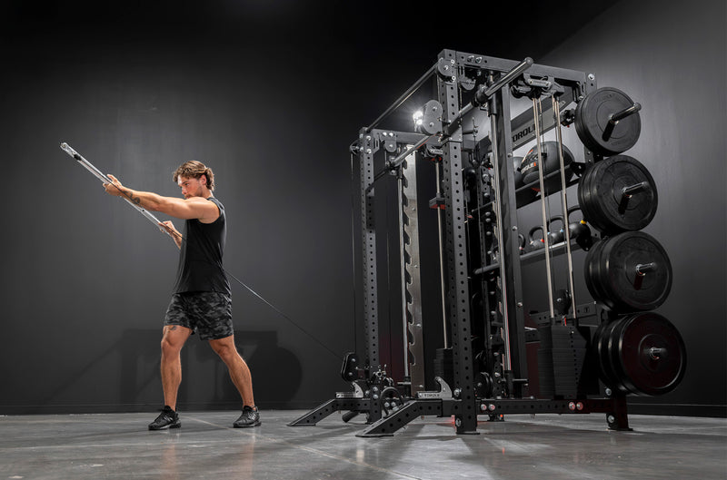MYON™ X3 Half Rack + Smith + Cable