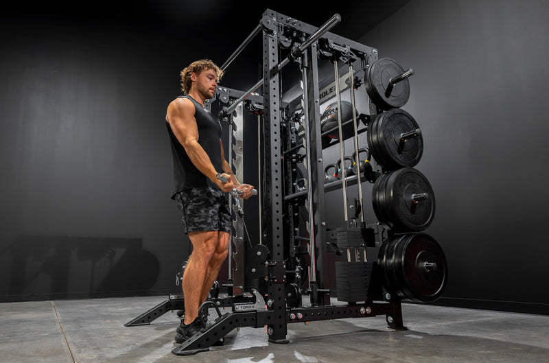 MYON™ X3 Half Rack + Smith + Cable