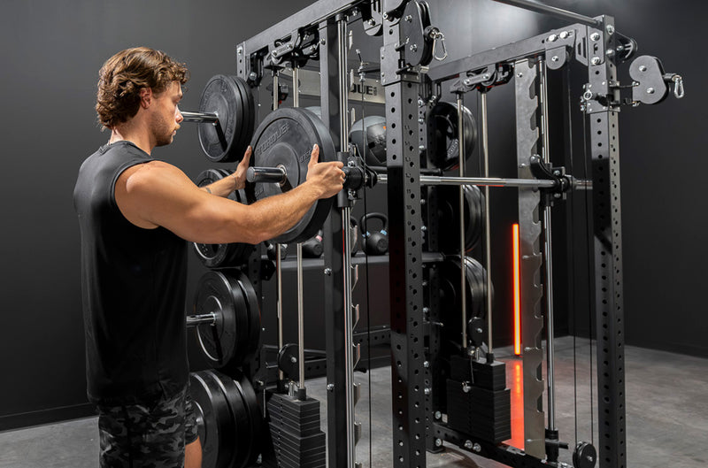 MYON™ X2SM Half Rack + Smith