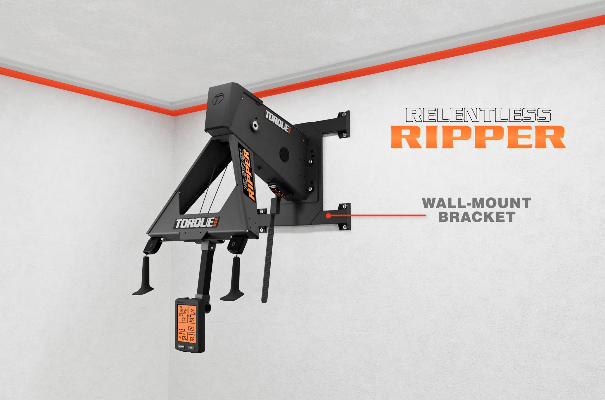 Slim Wall Mounted Rack - All on the Wall Package - Torque Fitness