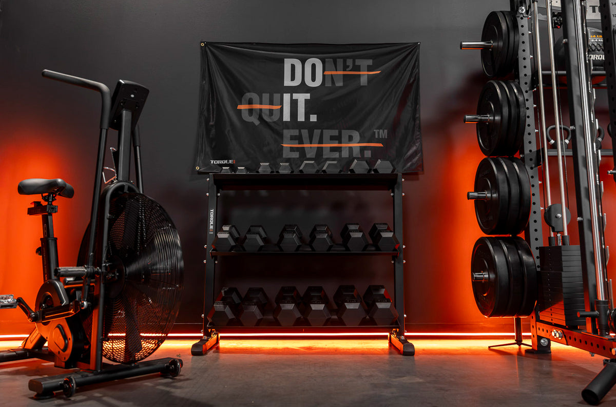 Torque "Don't Quit. Ever." Strikeout Gym Flag