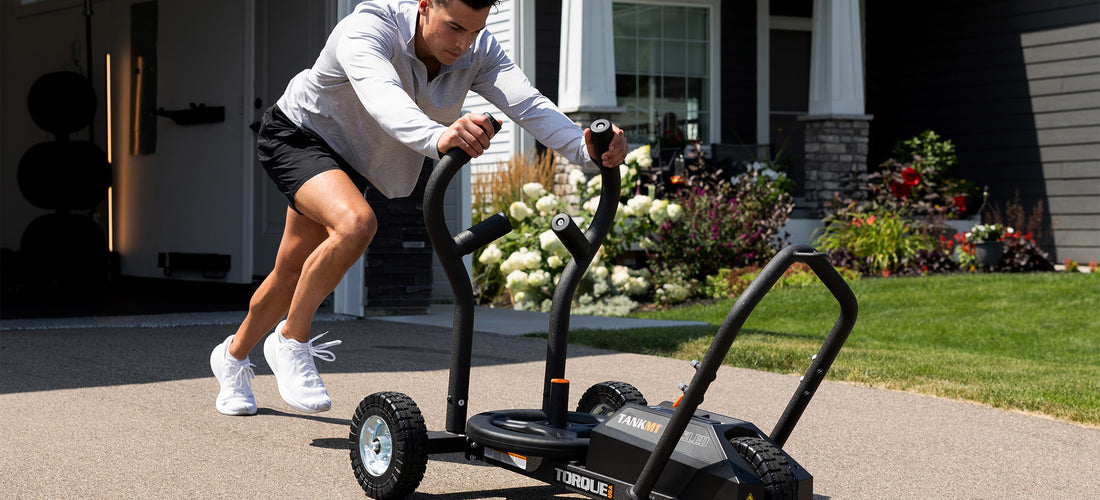 A Push Sled Built for Your Home Gym.