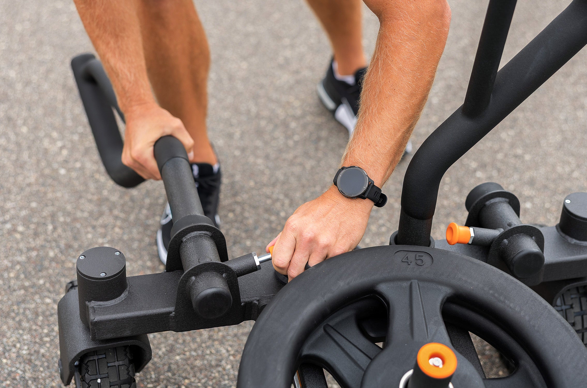 TANK M1S – All-Surface Magnetic Resistance Sled for Home Gyms