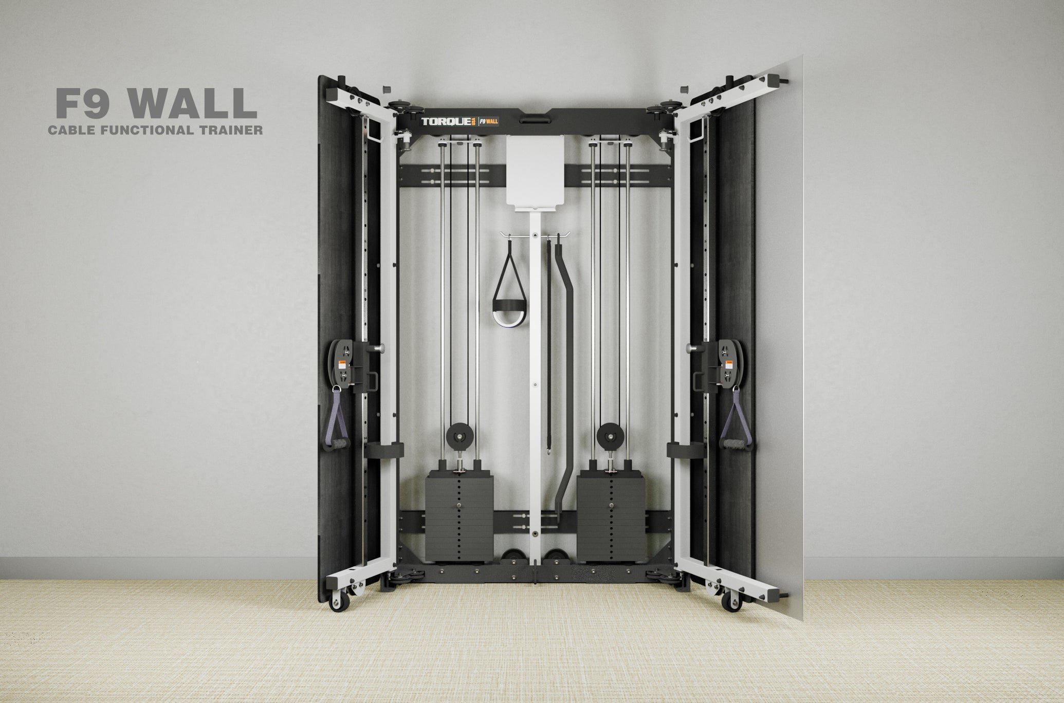 Wall-Mounted Rack - All on the Wall Package - Torque Fitness