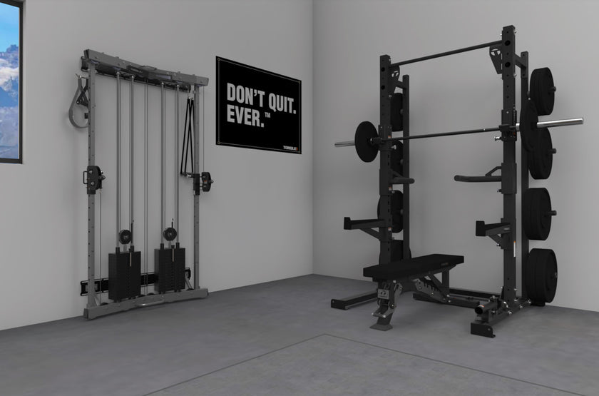 High Squat Rack - Space Saving Strength Package