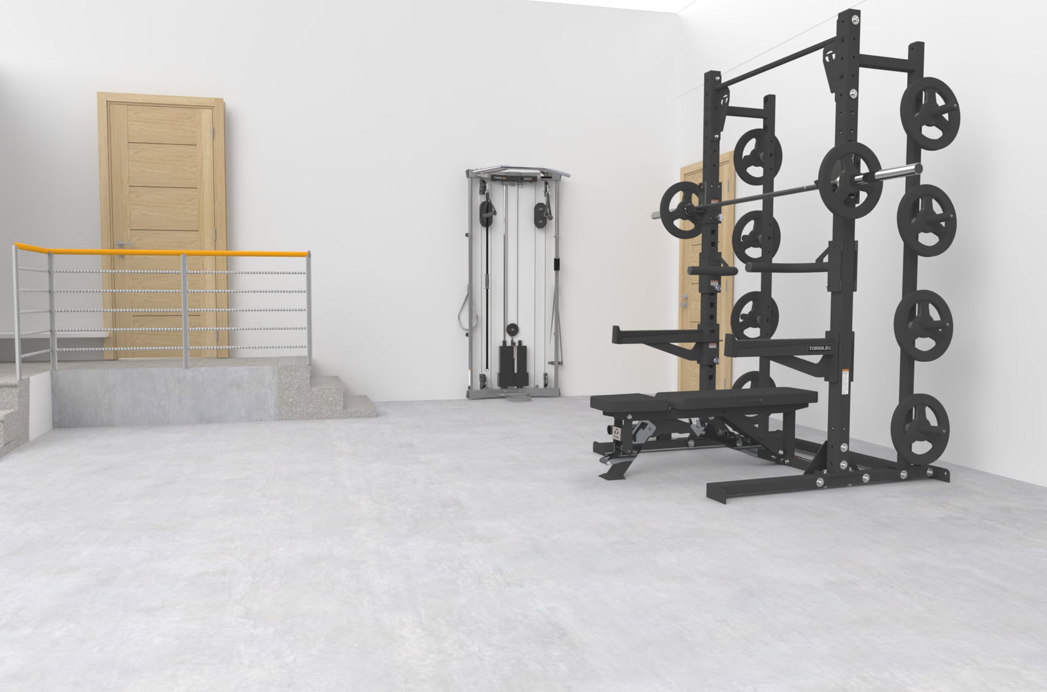 High Squat Rack - Space Saving Strength Package