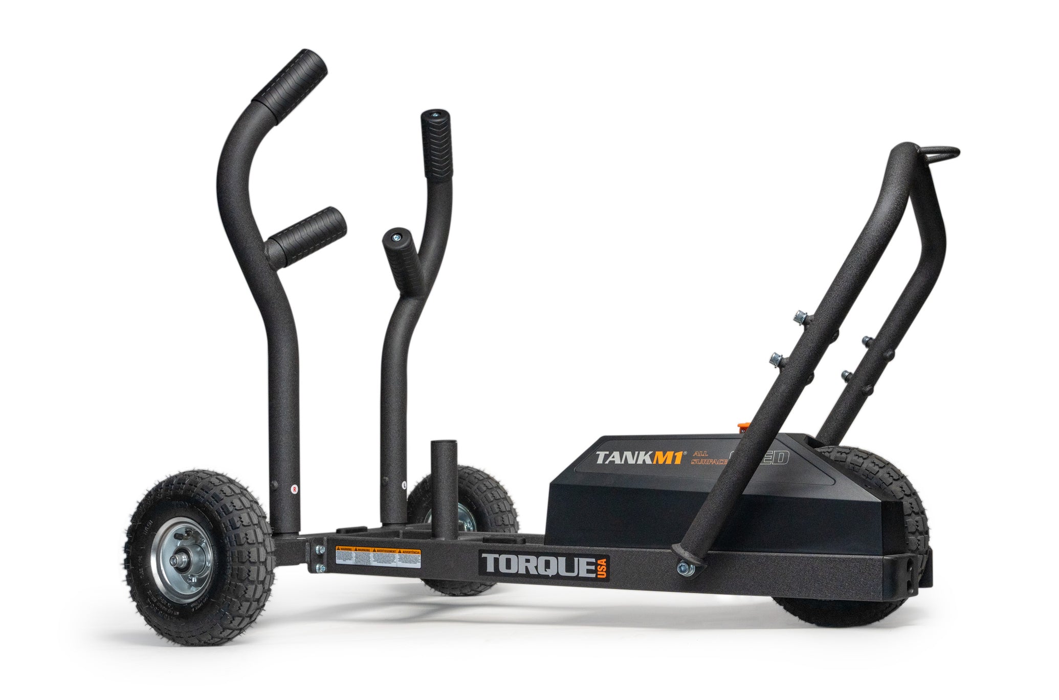 Tank push top sled
