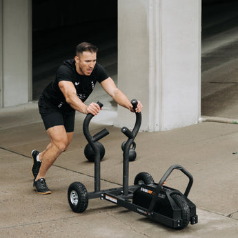 Weight Power Pull Push Sled – Fitness Strength & Speed Resistant Training Sled – 500 Lb Capacity