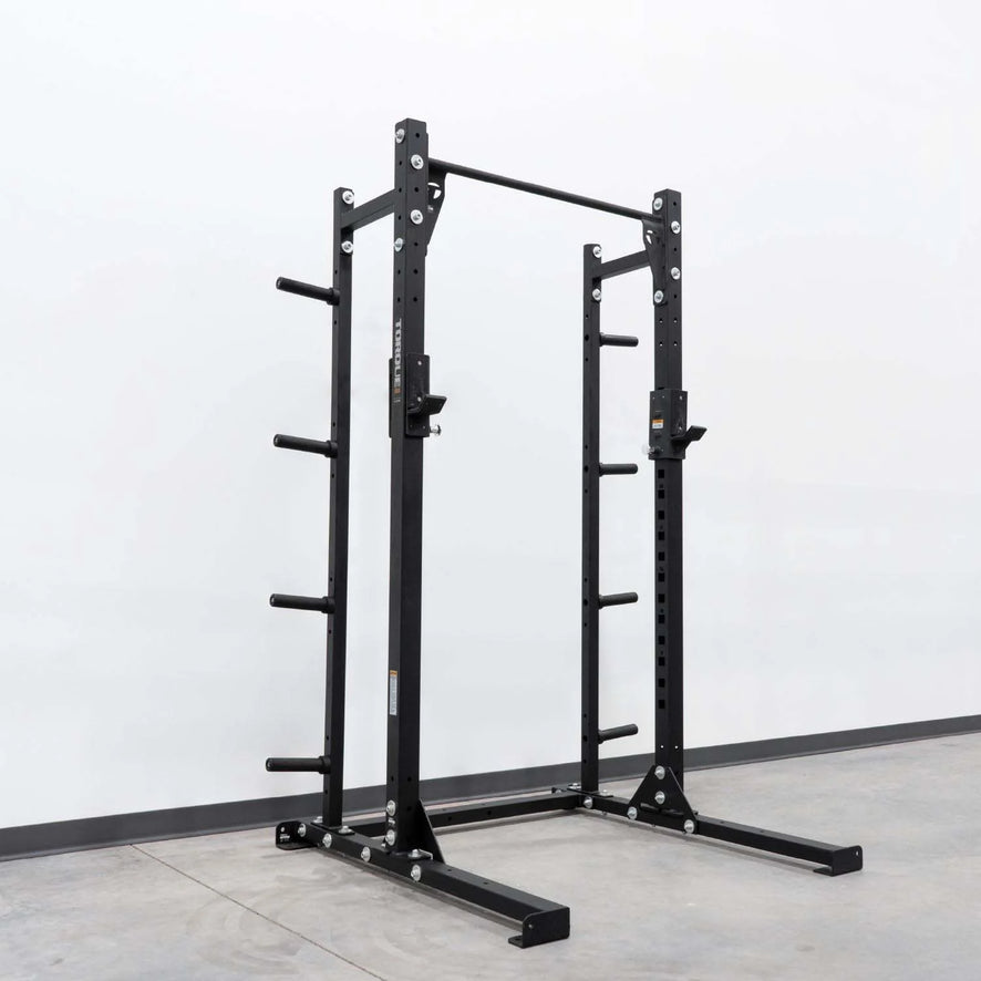High Squat Rack with Weight Storage