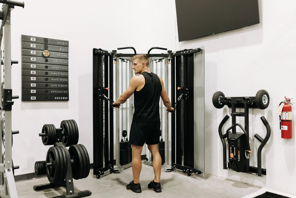 Home Gym Fold Up Adjustable Weight Racks Torque Fitness