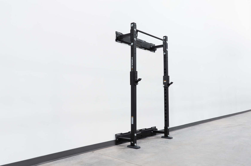 Torque Fitness wall mounted squat rack slim