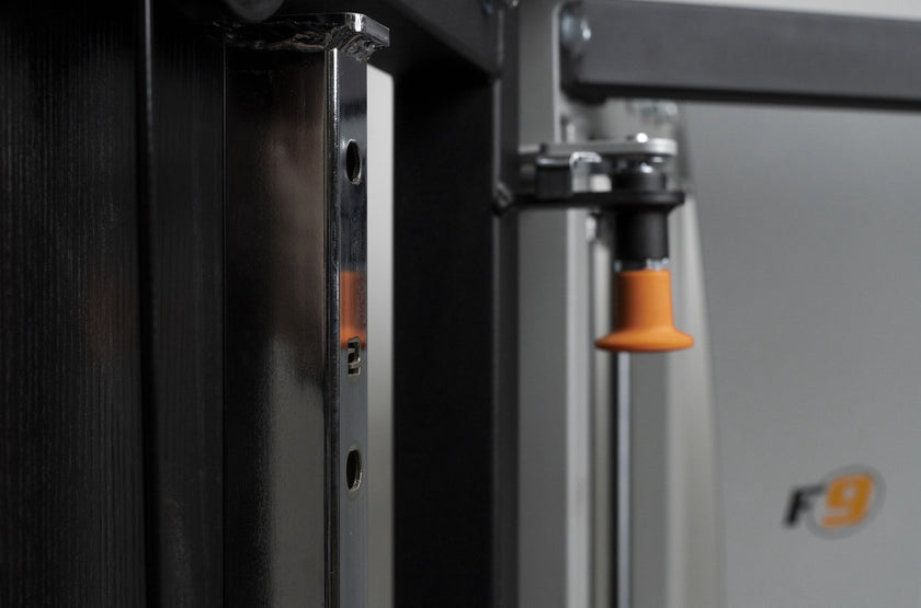F9 Functional Trainer Engraved Numbers and Adjustments