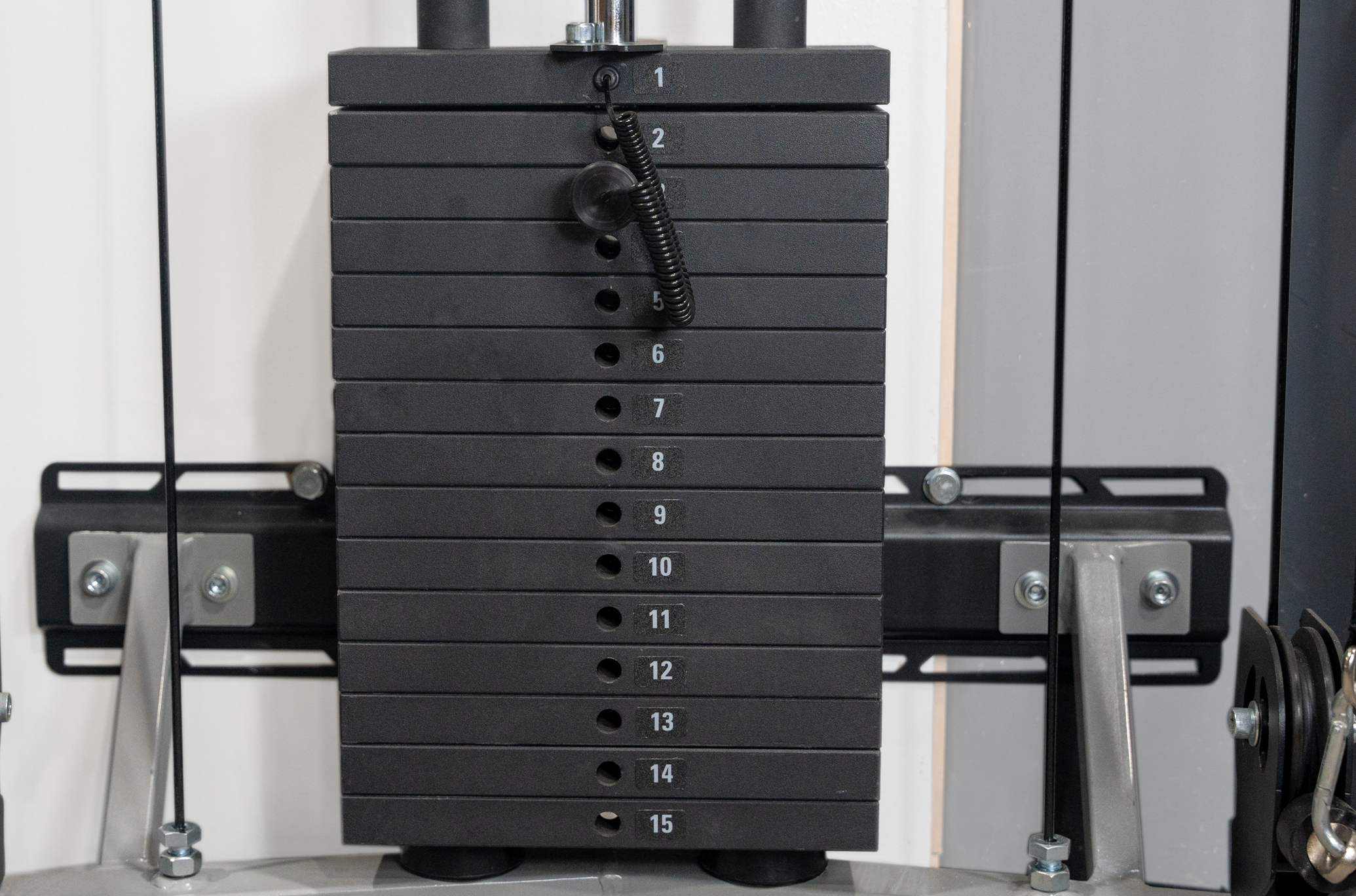 Space saving weight on sale rack