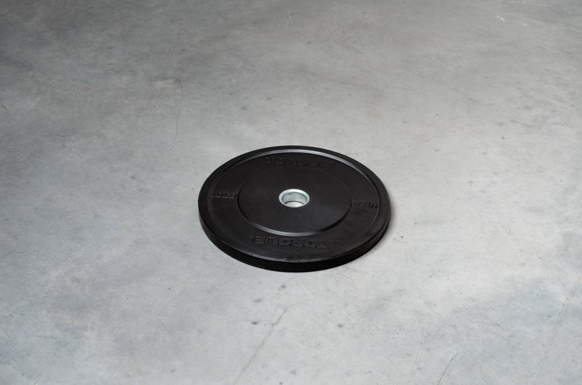 Black 10 lb Bumper Plate