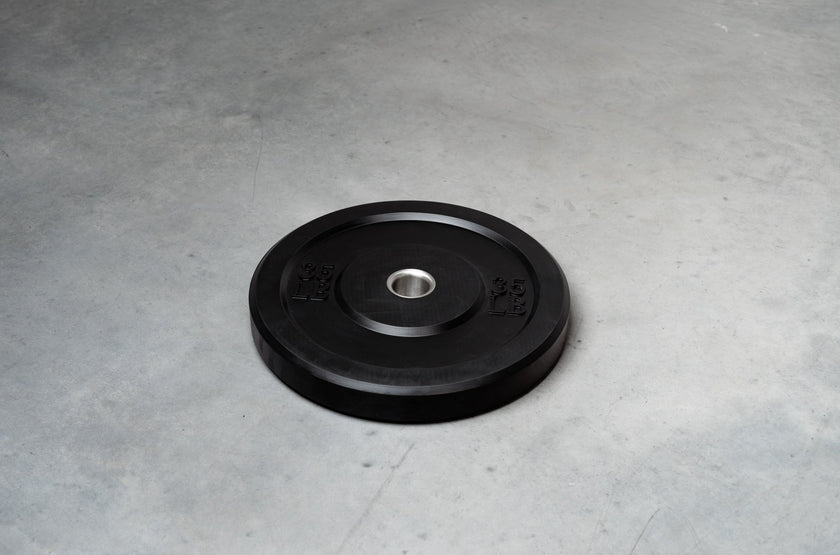35 lb Black Bumper Plate