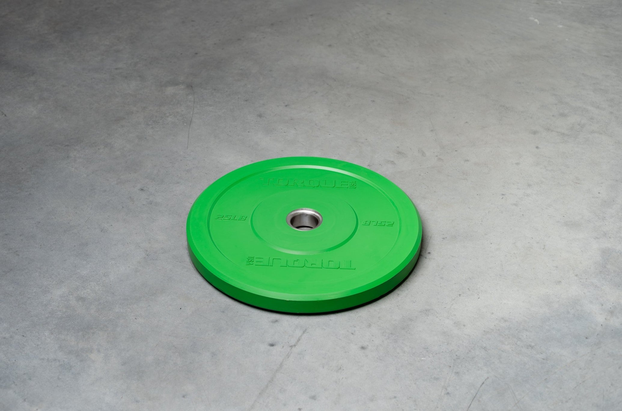 Green 25 lb Bumper Plate