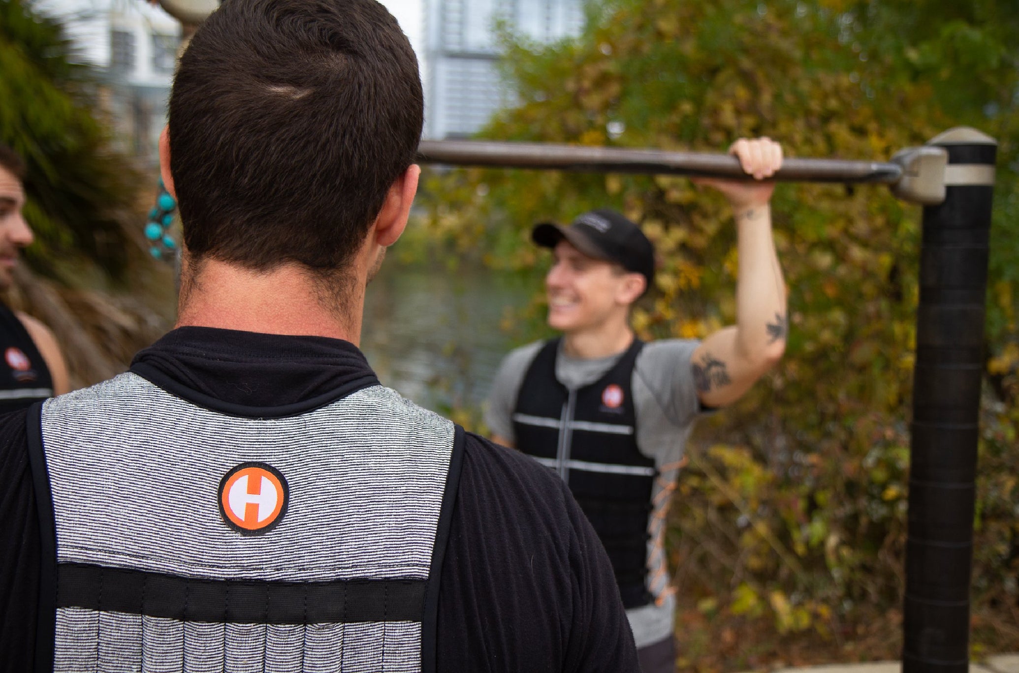 Group Of Men Wearing Hyperwear Hyper Vest Pro