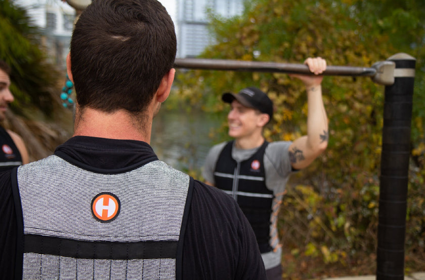 Group Of Men Wearing Hyperwear Hyper Vest Pro