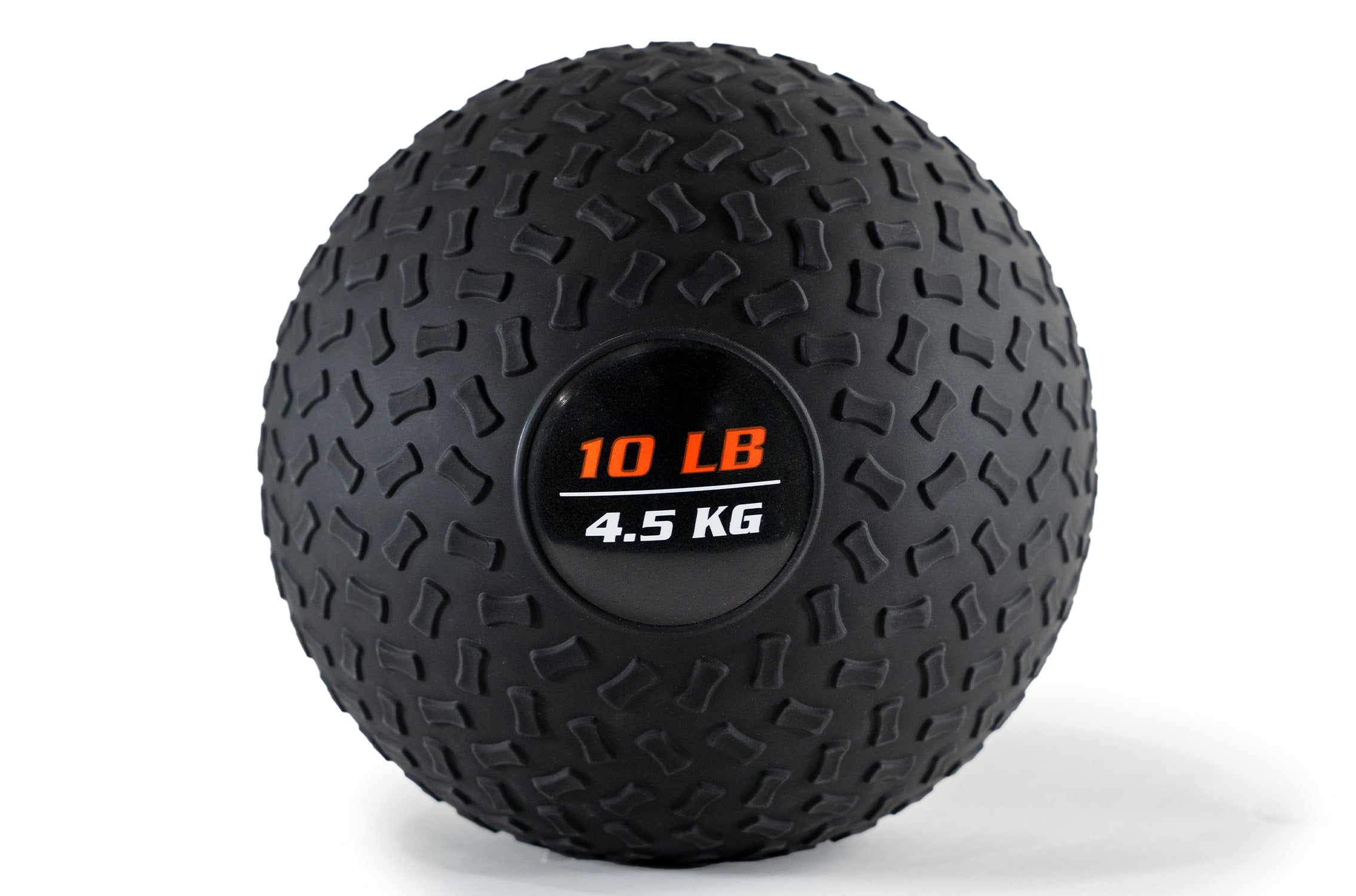 rubber tread slam ball Slam Balls, 10LB/4.5KG | Torque Fitness | Zero Bounce Design | Enhanced Grip