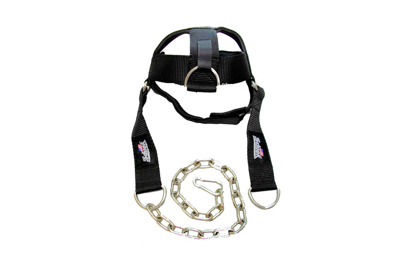 Schiek Adjustable Nylon Head Harness &lt;black&gt;