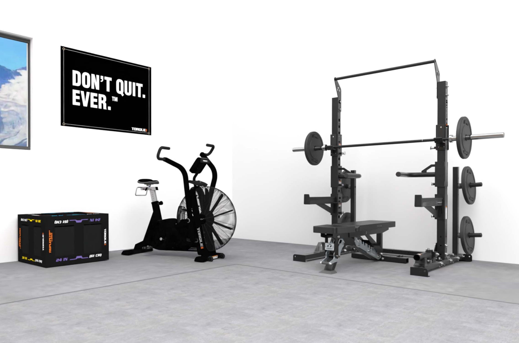 Short Squat Rack - Don't Quit HIIT Package