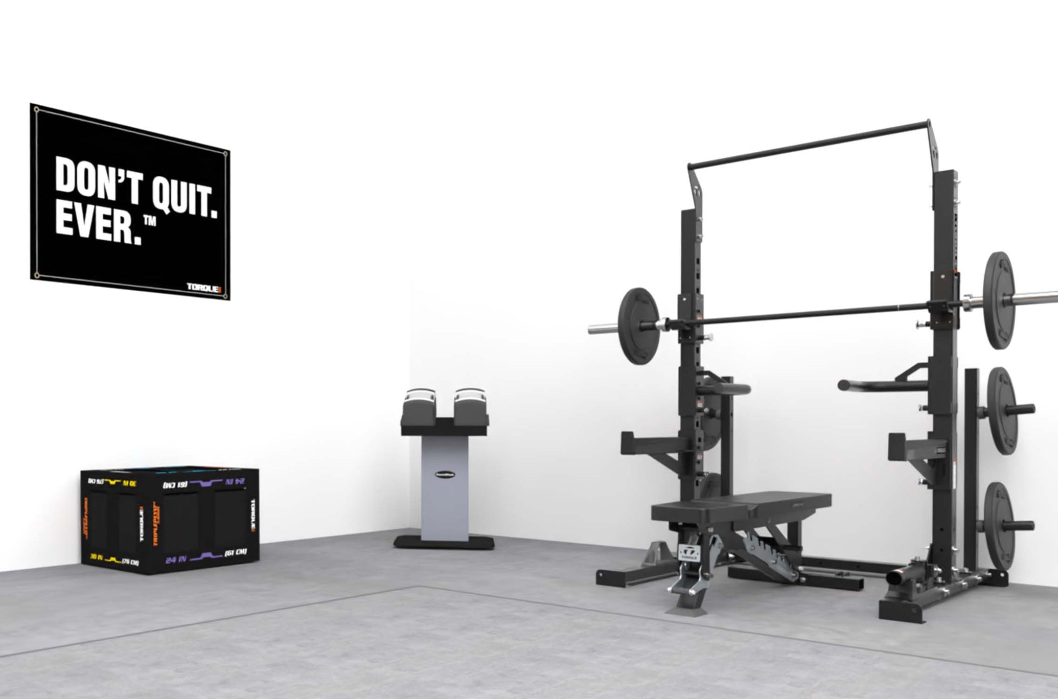 Short Squat Rack - Platinum Home Gym Package