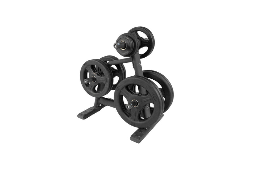 Olympic Plate Tree Loaded With Grip Plates &lt;black&gt;