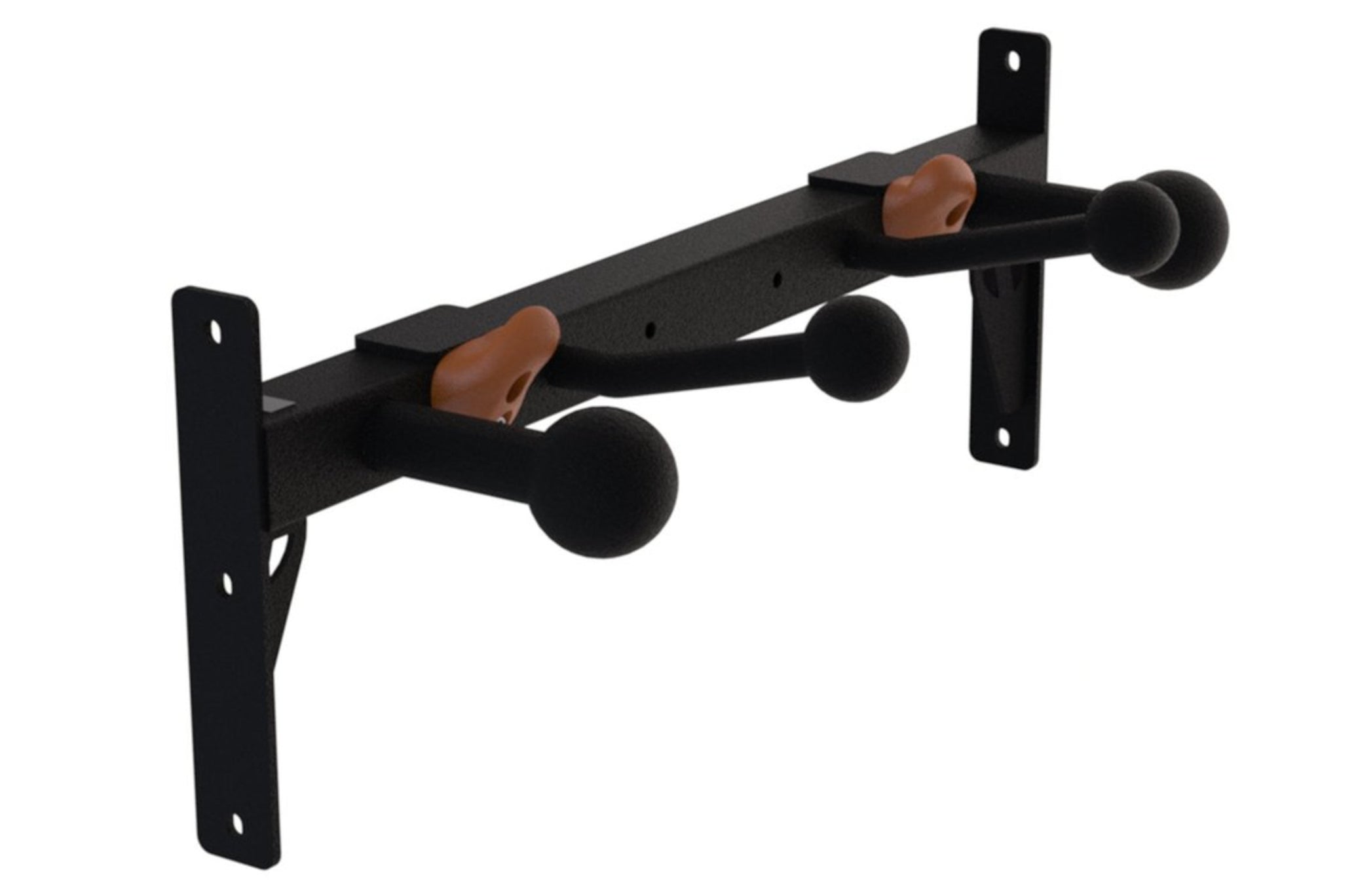 Storm Grey Ninja Cross With 2 Orange Rock Climbing Grips <black>